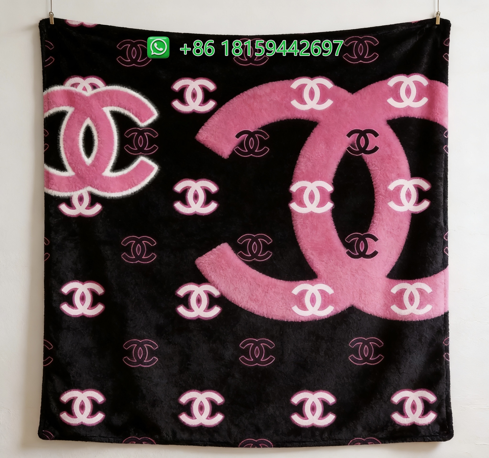 Chanel Throw Blankets